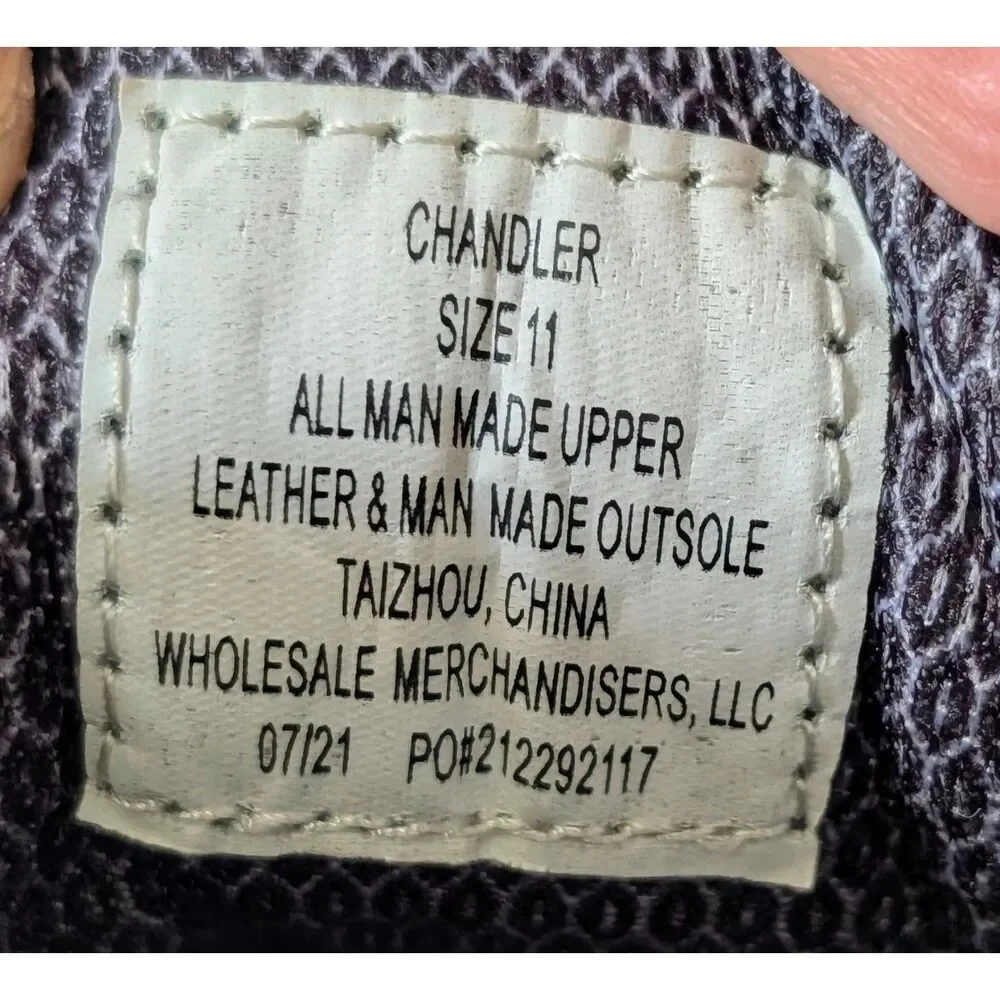 Falls Creek Chandler Size 11 Brown Lace Up Oxford Casual Dress Shoes